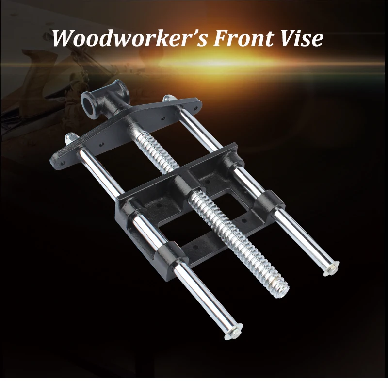 7 Inch Professional Maker's Front Vise Carpentry Workbench Vice