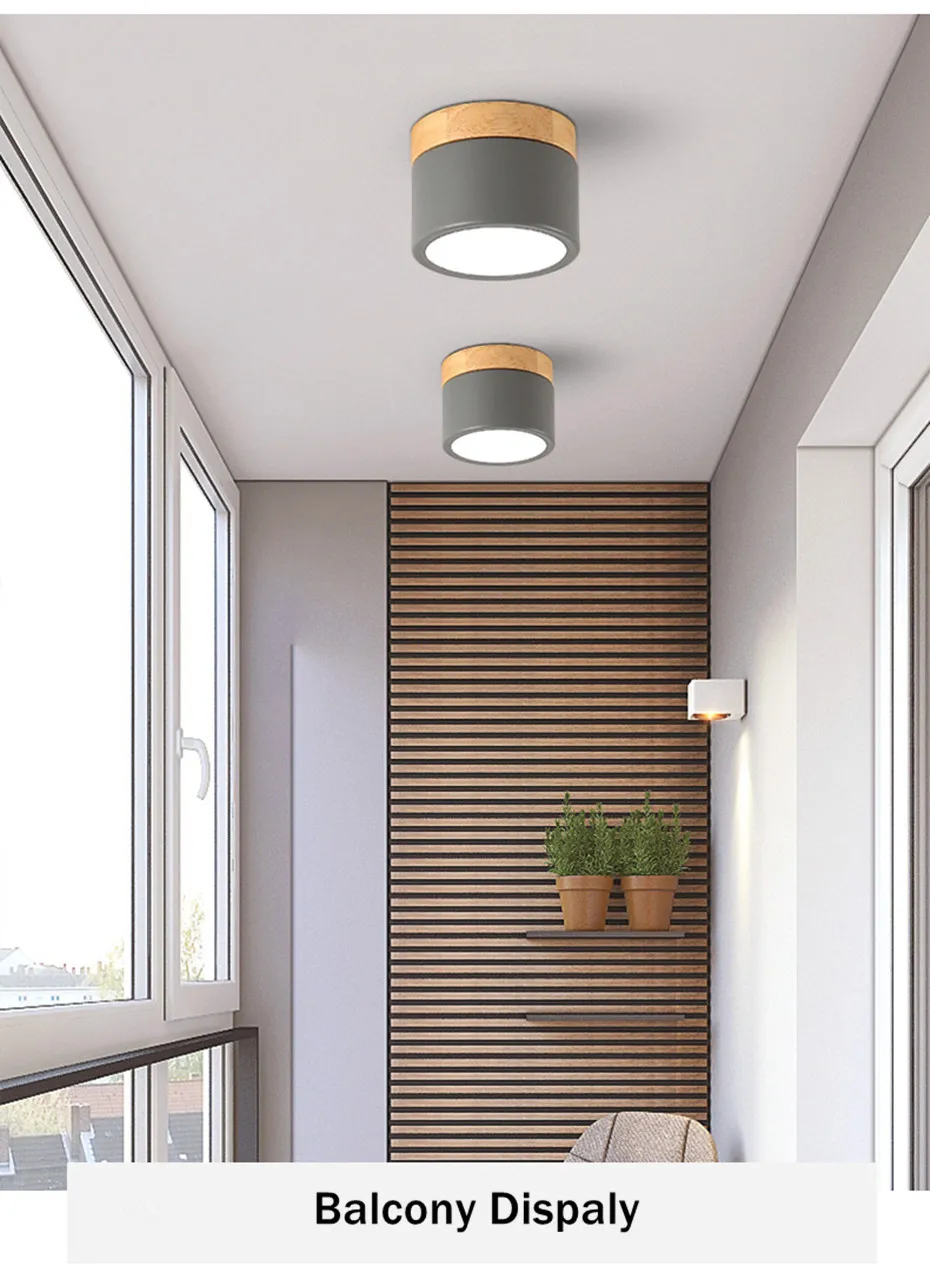 Conduzidas do Ponto de Downlight do Diodo Emissor de Luz Conduziu o Ponto Downlight para o Quarto Interno do Foyer o Macaroon Conduziu Luzes Nordic 12 w 5 13 de downlight do diodo emissor de luz