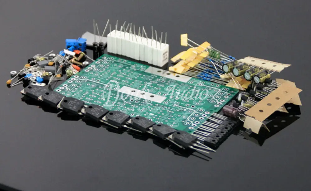 de áudio ab power 2.0 pós-amplificador placa