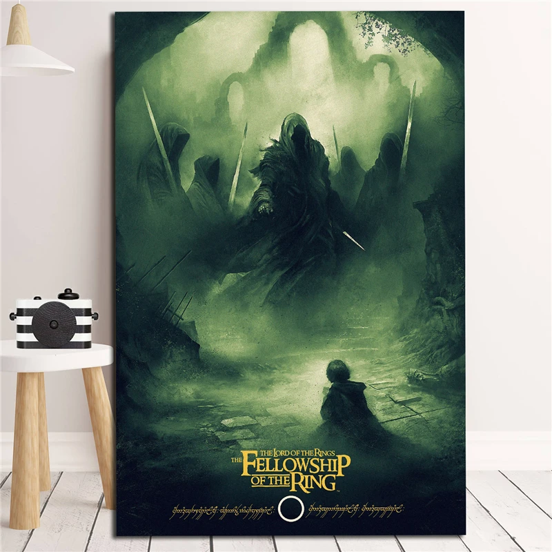 Lord Of The Rings Movie Poster HD Canvas Painting Print Bedroom Home Decor Modern Wall Art Oil