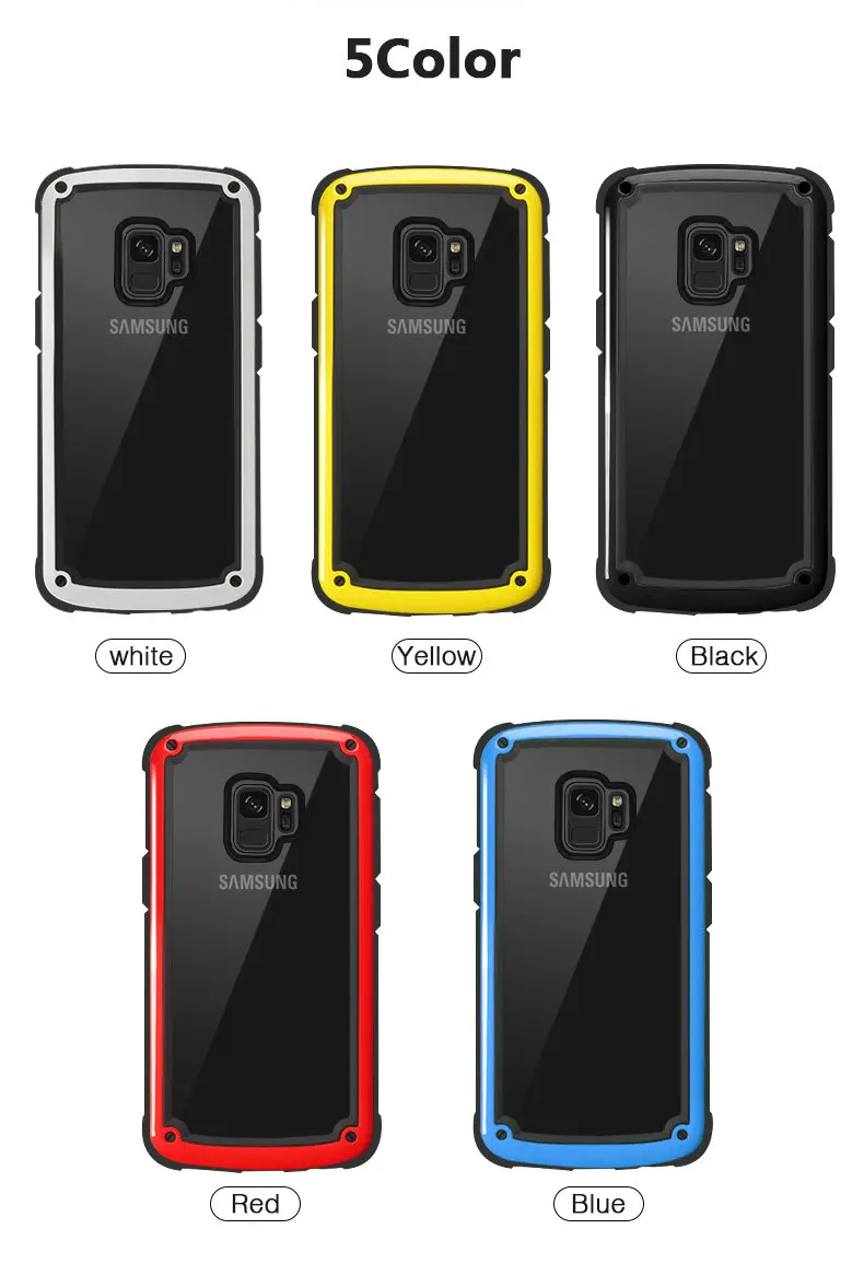 LUPHIE Shockproof Airbag Case For Samsung Galaxy S8 S9 Plus Note 9 Cover (17)