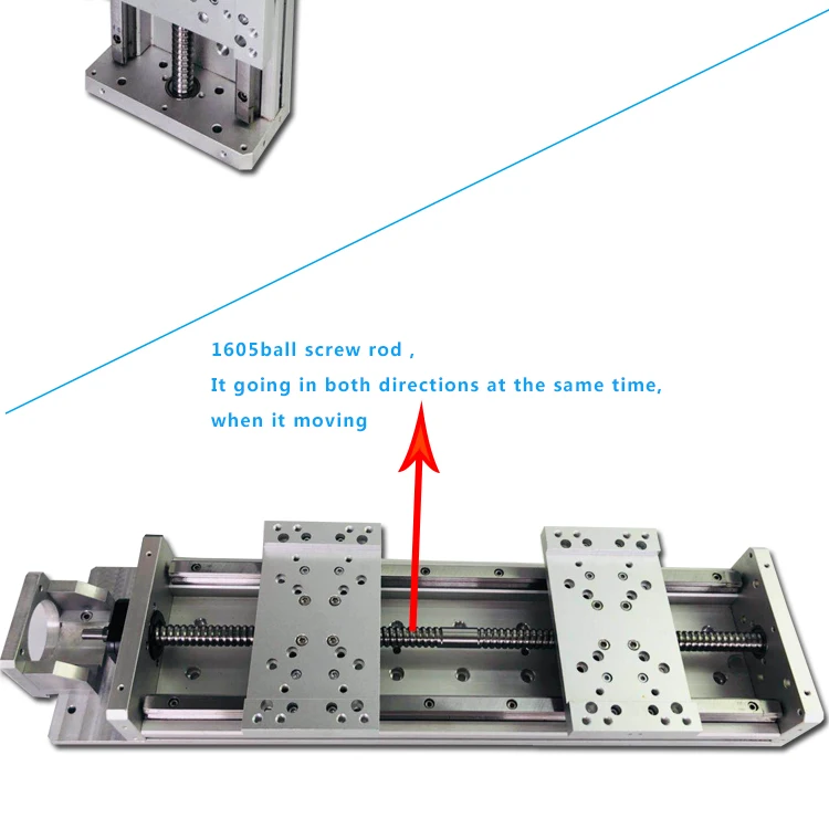 Новая прецизионная линейная направляющая с ЧПУ, сценический рельсовый привод, направляющий стол, шариковый винт, эффективная направляющая, Stroke93-493 для мотора NEMA 23