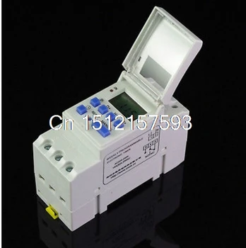 

1 x DIN RAIL DIGITAL PROGRAMMABLE WEEKLY TIMER Relay 220V 16A