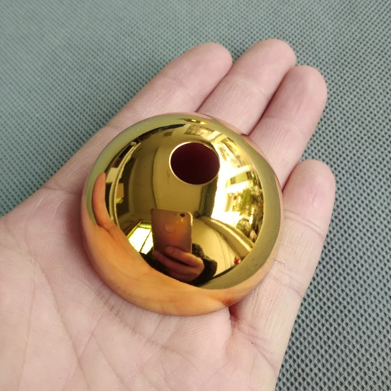 10 шт./лот 50x25 мм хром/золотая нить подвесной светильник полукруглый ...