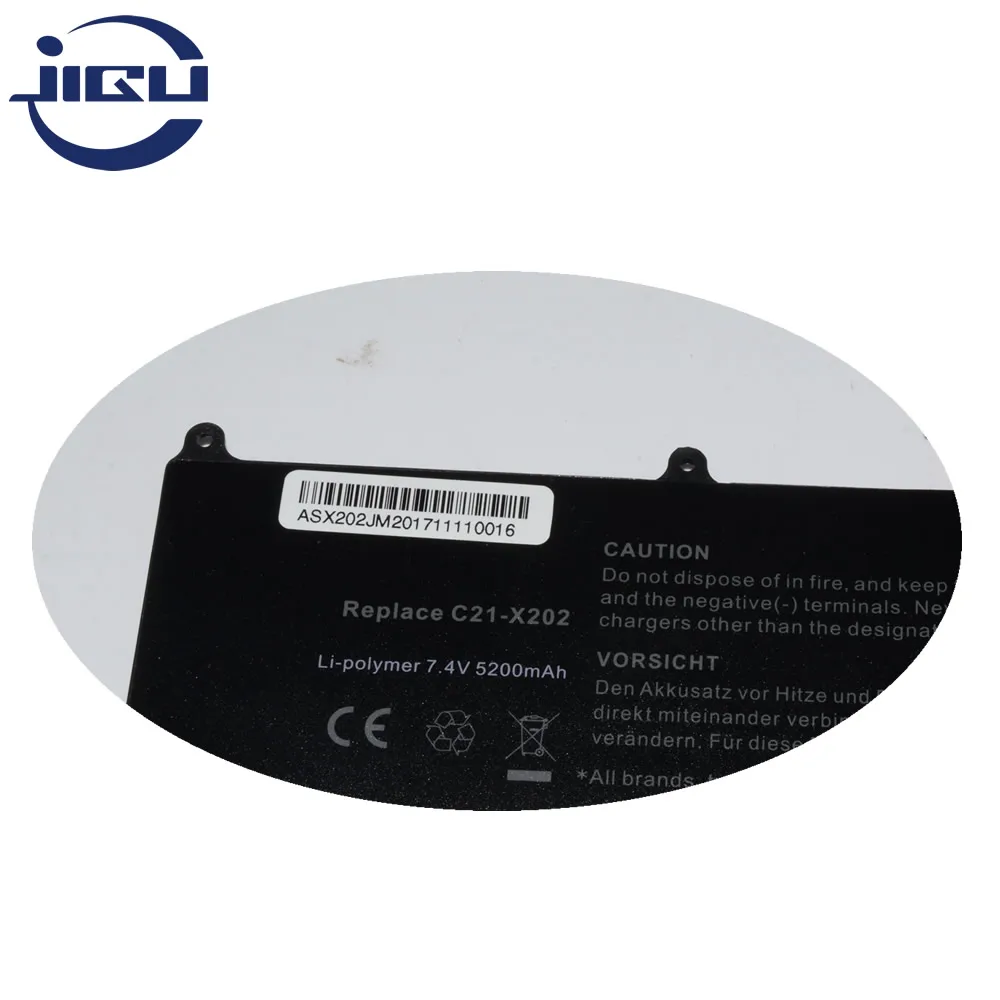 JIGU Replacement Battery For Asus VivoBook S200 S200E X202 X202E X201 X201E S200E-CT209H S200E-CT182H C21-X202 C21X202 JIGU Replacement Battery For Asus VivoBook S200 S200E X202 X202E X201 X201E S200E-CT209H S200E-CT182H C21-X202 C21X202