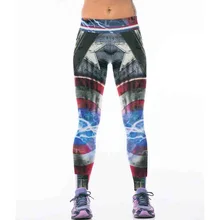 Nuevo 22 Estilos 3D Capitán América Impresión Legging Polainas de Las Mujeres de Fitness Sexy Nuevo Tramo de Baile de Entrenamiento ropa deportiva mujer
