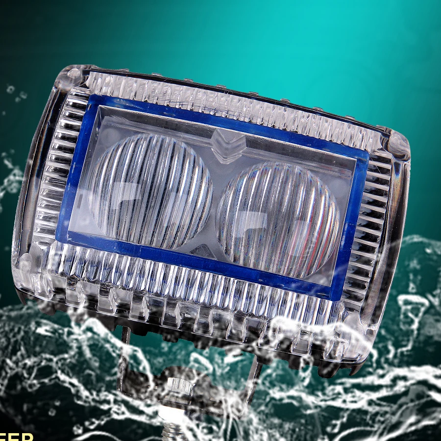 

10W LED WORK LIGHT OFFROAD CAR MOTORCYCLE BICYCLE 4WD 12V 24V TRUCK WARNING MARKER REVERSE LAMP EXTRA EXTERIOR DECORATION