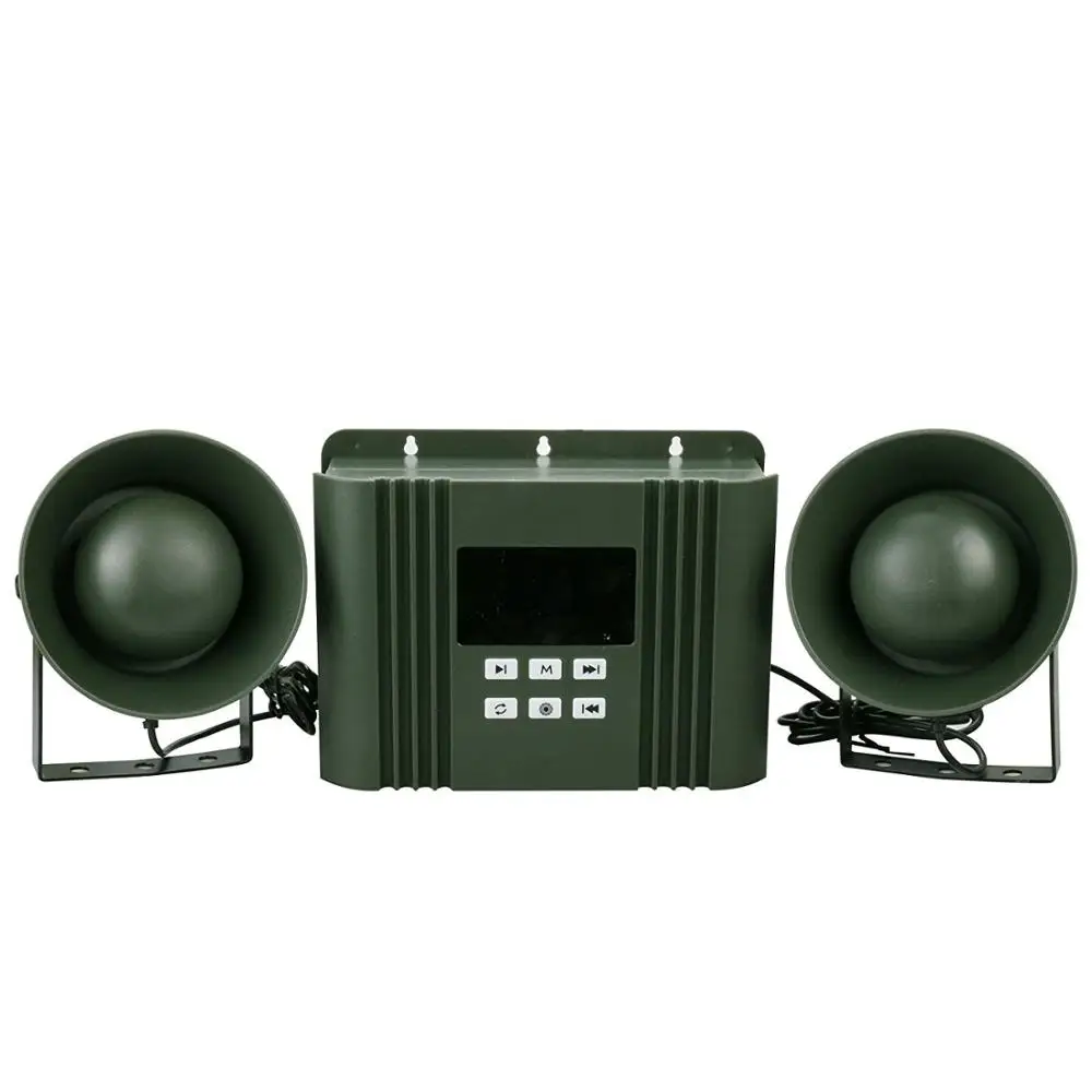 

PDDHKK 2pc 150dB 182 Sounds Waterproof Outdoor MP3 Bird Caller SD Card Heat-sink High Temperature Resistance For Desert Machine