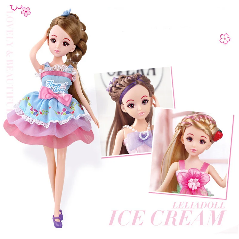 1 шт. Кукла kawaii Lelia модные куклы для девочек игрушки суставы можно сгибать милая