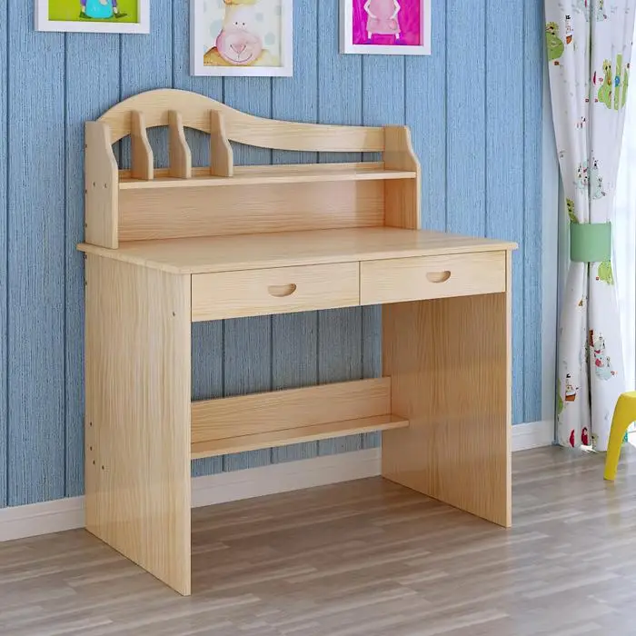 Children S Desk Writing Desk Pine Wood Computer Desk Computer Desk