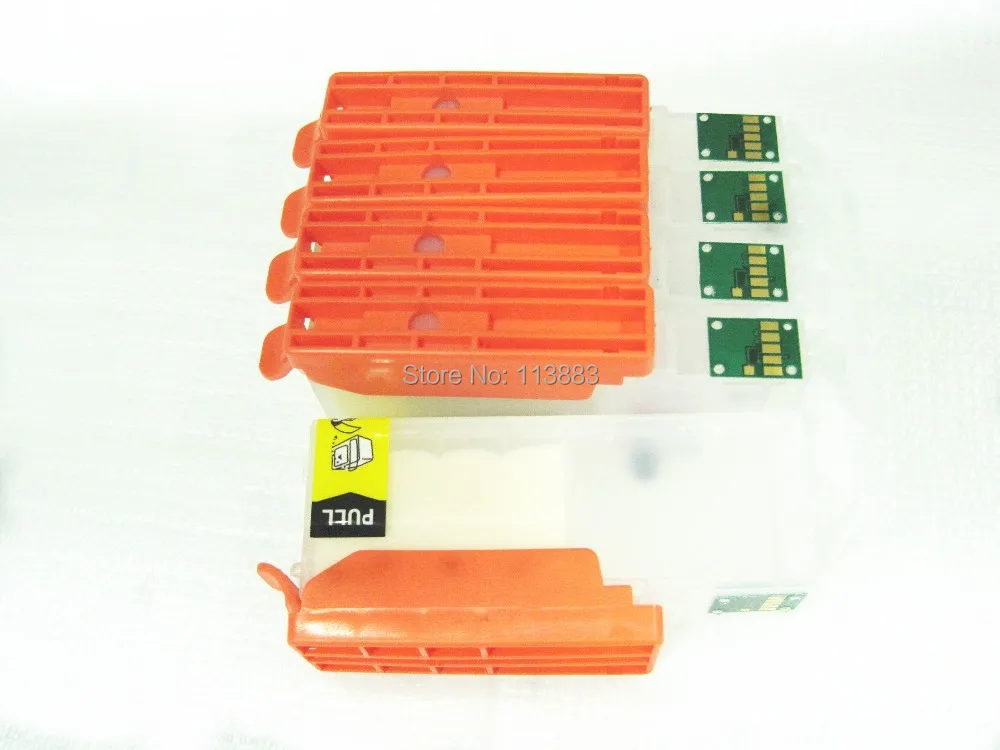 Многоразовый чернильный картридж для canon PIXMA IP7210 MG5410 MX721 MX921 MG5510 IX6810 принтер с