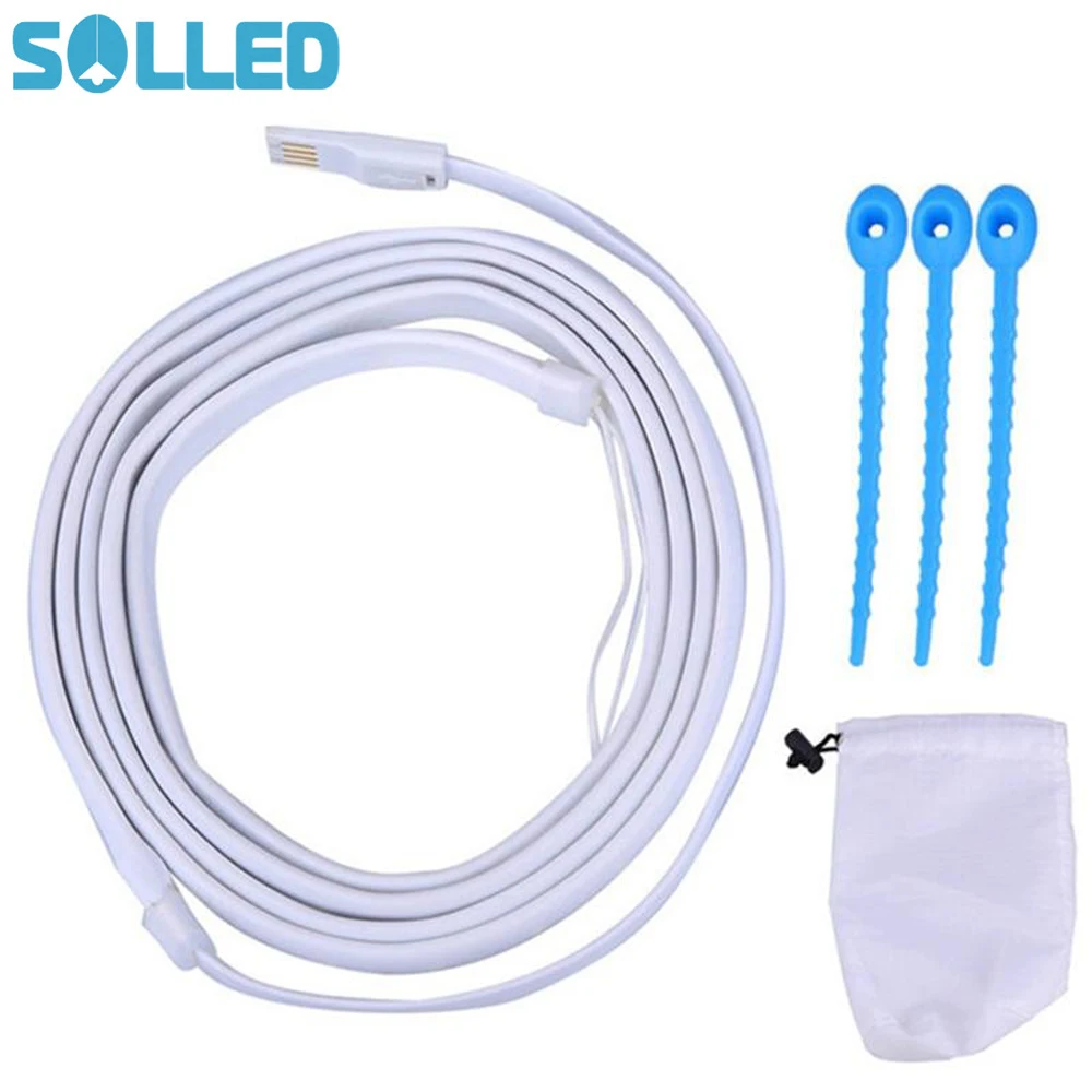 

SOLLED 3.6W Mini Outdoor Camping USB Light Bar Portable 30 LEDs String Lamp IP67 Waterproof Tent Light Rope