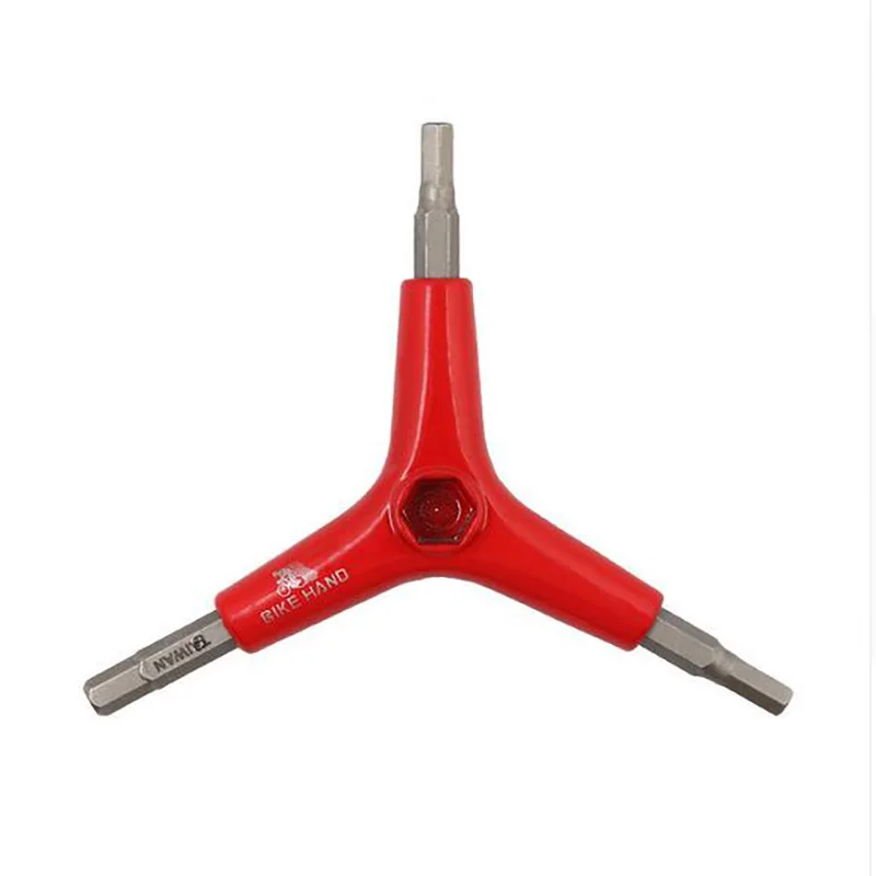 

4/5/6 mm 3 Way Hex Key Wrench Spanner Bicycle Repair Tools Cycling MTB Mountain Bike Repair Tool For Bicycle Y-Shaped