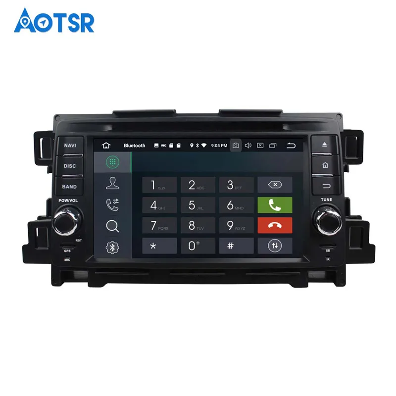 Best Android 8 4+32G Car DVD Player GPS navigation For Mazda CX-5 2011 2012 headunit multimedia player tape recorder Free map wifi 5