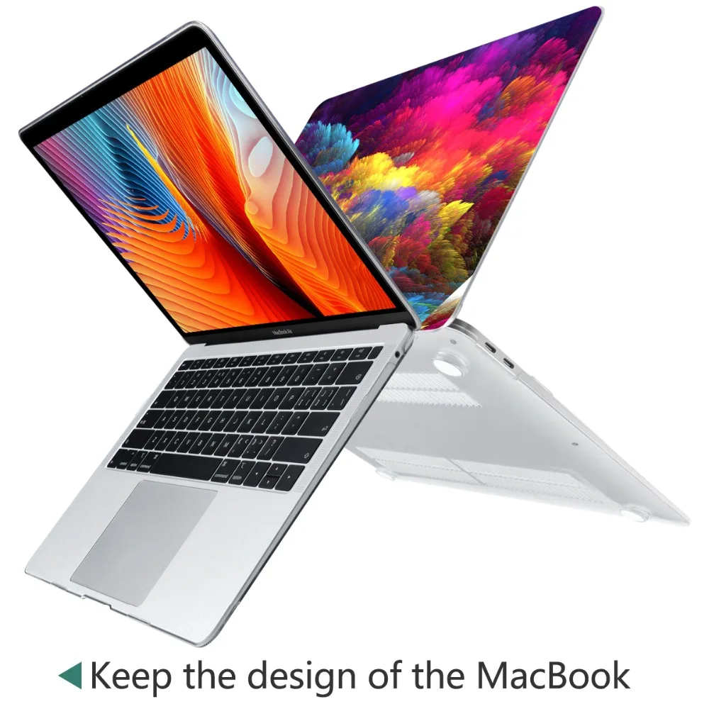 4 в 1 комплект Мрамор чехол для Apple MacBook Pro Air 13 15 дюймов touch bar 2018 A1932 A1706 A1990 твердый переплет с бесплатный подарок