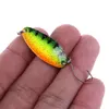 5PCS 4.5g fishing metal shone spoon baits metal spinner lure trout spoon mini bait wobbler artificial spoon ► Photo 2/6