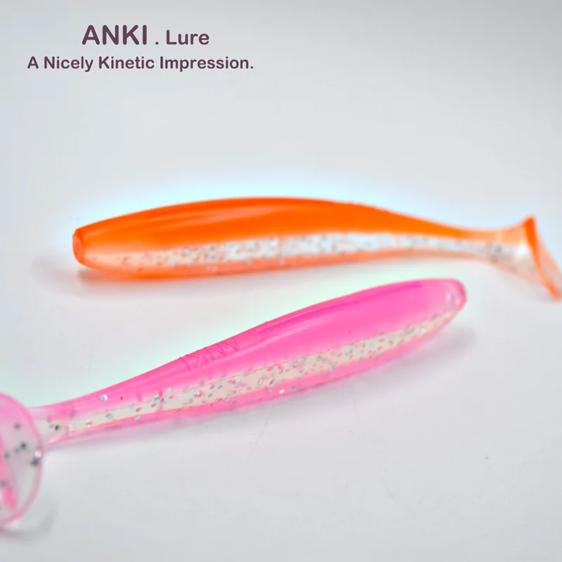 ANKI рыболовные приманки для легкой подводки 20 шт. 75 мм 2 г силиконовые