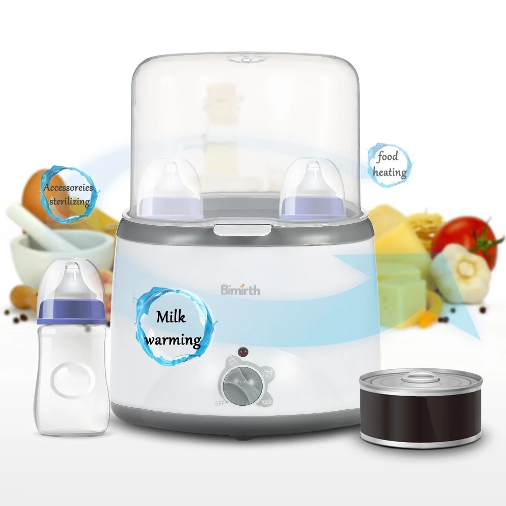 

Multifunction Safe BPA-Free Double Baby Bottle Warmer Milk Heater Sterilizer 3 temperature levels EU US Plug