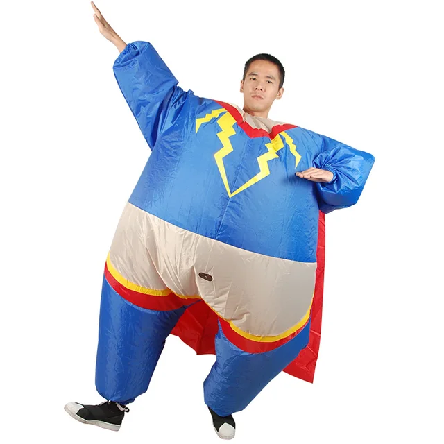 Funny fancy dress Adult Inflatable Costume Horse Inflatable Rider for