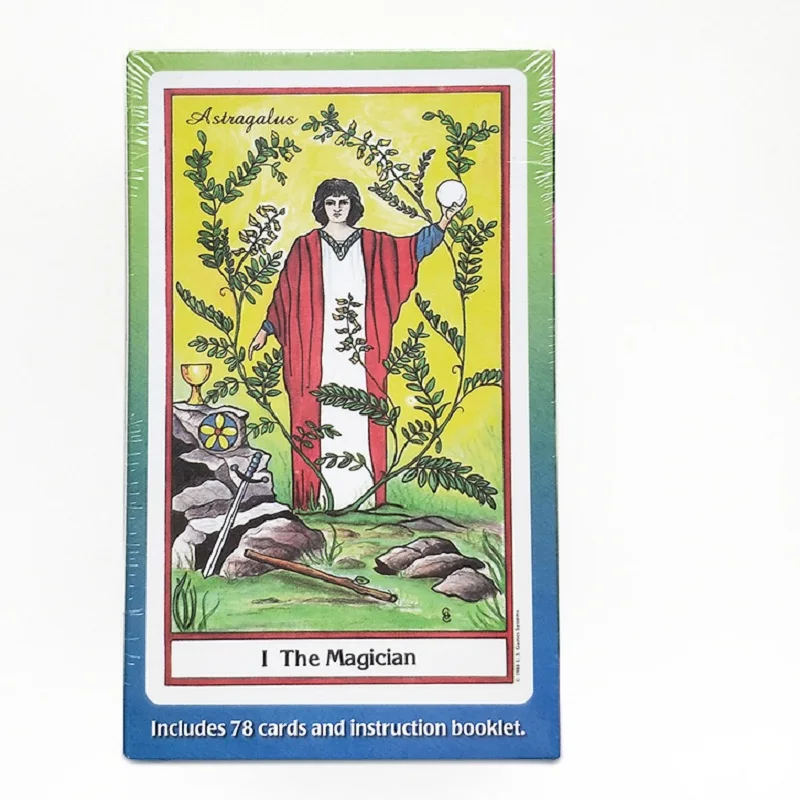  78pcs English version 100% original Herbal Tarot cards board gaming tarot deck Divination with book