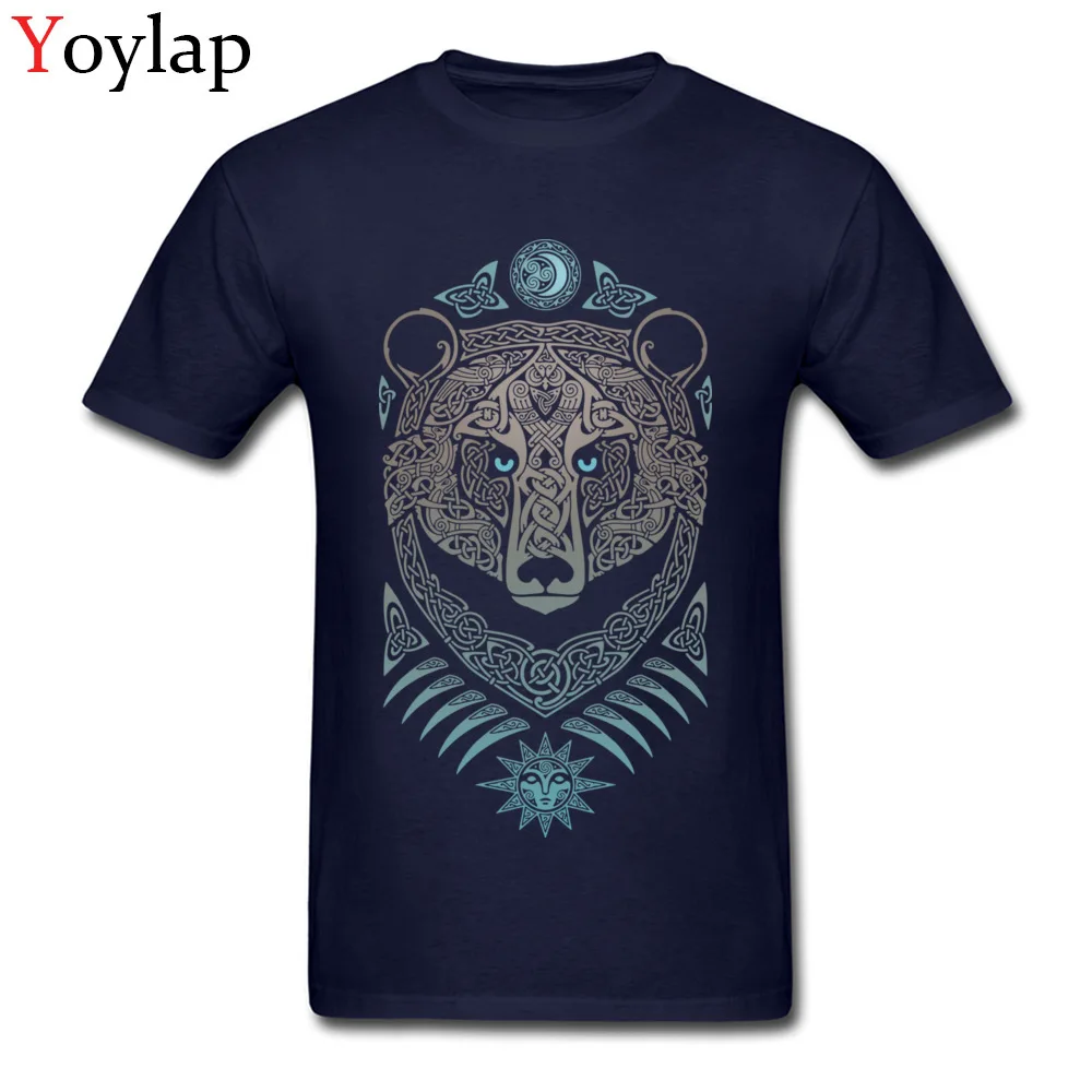Normal Summer/Autumn FOREST LORD Tops Shirts High Quality Crewneck Short Sleeve Cotton Adult T Shirts Custom Tee-Shirt navy