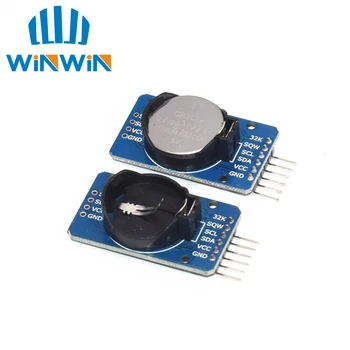 

Free shipping 100pcs/lot DS3231 AT24C32 IIC Module Precision Clock Module DS3231SN Memory module