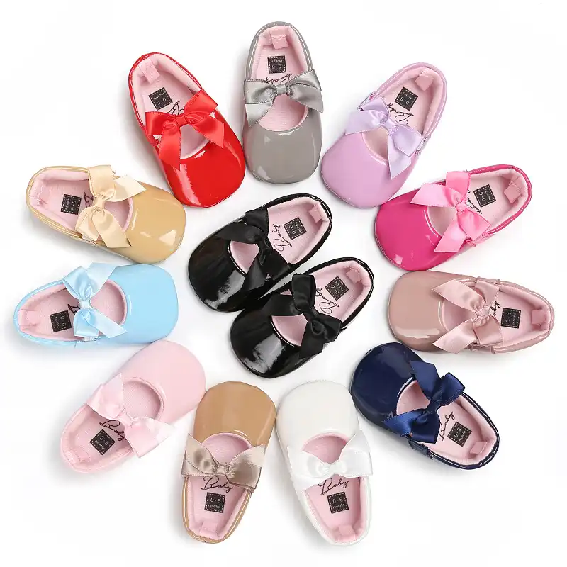 newborn patent leather shoes