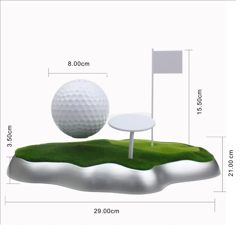 CRESTGOLF магнитной левитации/плавающей Беспроводной Портативный USB мяч для гольфа в форме Bluetooth Динамик бумбокс