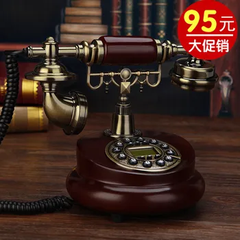 

Antique household European style vintage antique fixed telephotele