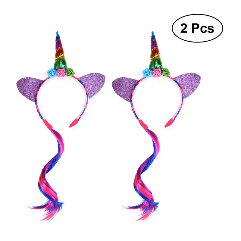 Bandeau Décoratif de la Licorne Corne pour les Bébés Fête d/'Anniversaire