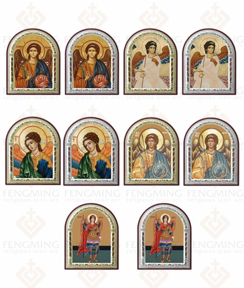Женская Серебряная Золотая оправа на пластиковые католические религиозные