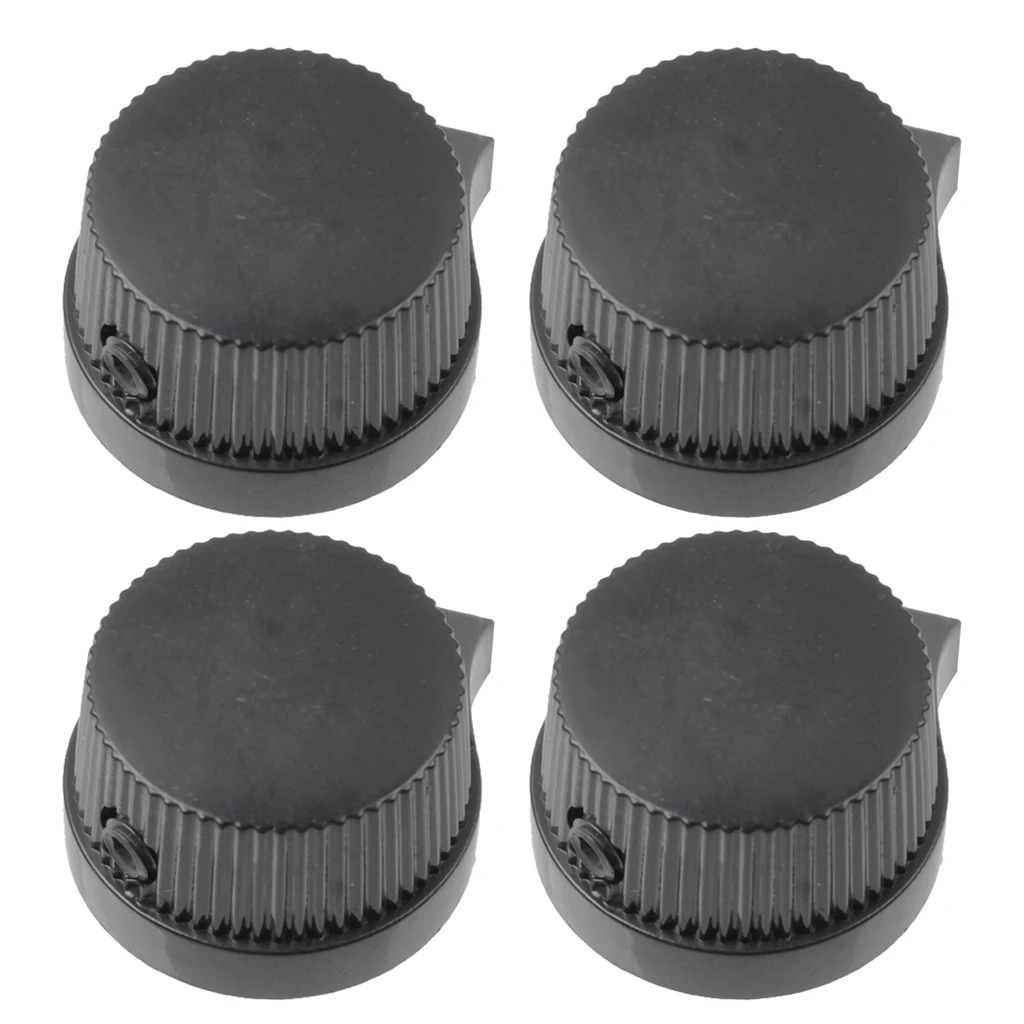 Durable 4x Guitar Effect Pedal Amplifier Potentiometer Control Knobs Musical Instrument Parts