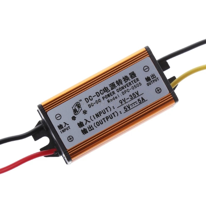 DC 12V 24V to 5V 5A преобразователь регулятор напряжения понижающий модуль питания MAR22