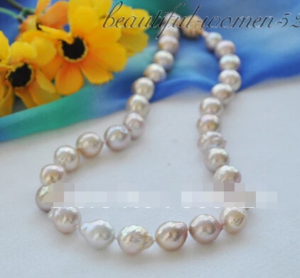 

Free shipping >>@ 723 33" 28mm BAROQUE WHITE KESHI REBORN PEARL NECKLACE