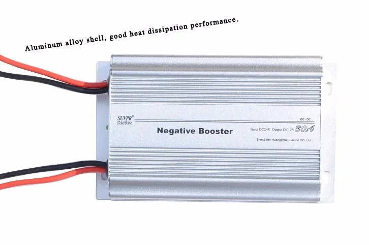 SUVPR автомобиль 30a DC24V к DC12V отрицательный усилитель понижающий трансформатор редуктор давления 360 Вт Инвертор