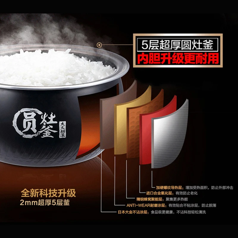 Best Midea 4L Intelligent Appointment Electric Rice Cooker Mini Household Electric Cooking 2