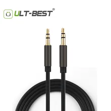 ИИ-Лучший Аудио Разъем 3.5 мм Между мужчинами AUX Кабель 1 М для Samsung Xiaomi MP3 Player iPhone 6 6 S Наушников Beats автомобиль