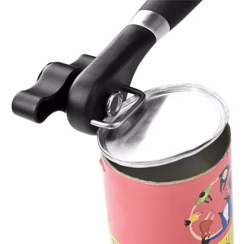 

Professional Heavy Duty Safety Can Opener - No Sharp Edge - Safe for Children and Seniors - Blade Does Not Touch Food