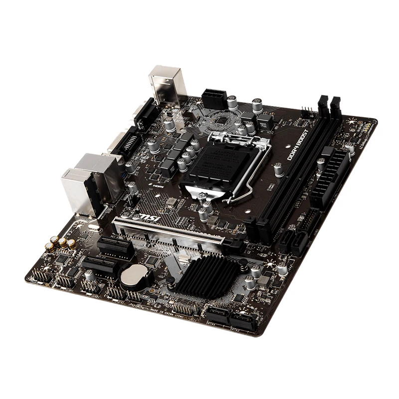 Материнская плата msi H310M PRO VD 32G VGA/DVI 4 SATA 6 ГБ/сек. 1151 Intel H310 Чипсет DDR4 menory слотов для