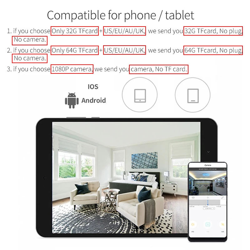 OUSU Невидимая камера IP wifi мини CCTV Беспроводная инфракрасного ночного видения