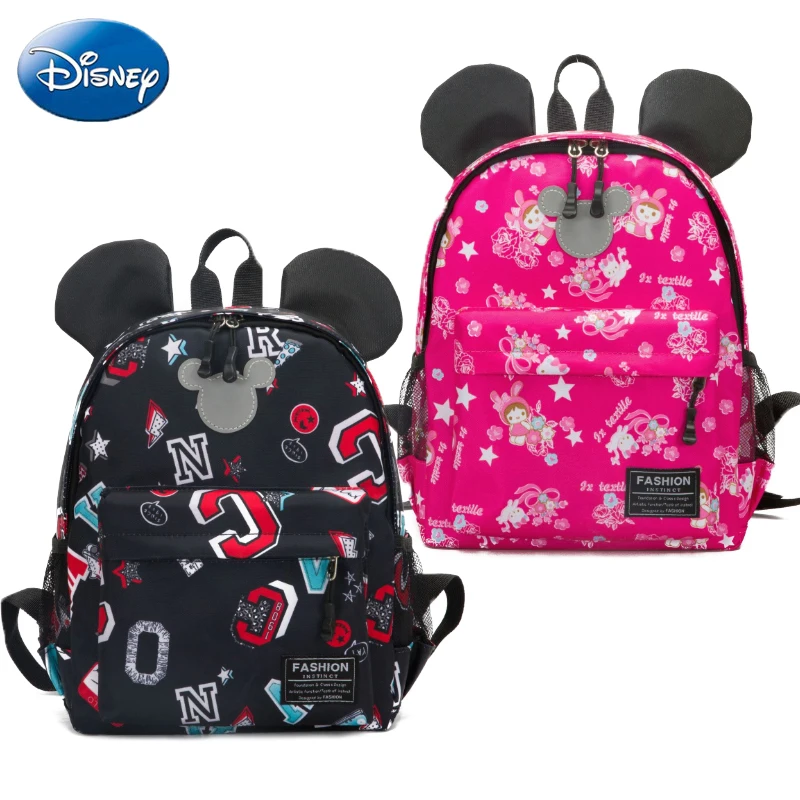Disney Children's Backpack Cute Fashion Waterproof Cartoon Boy Girl