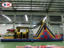 New design style inflatable bouncer giant inflatable obstacle course inflatable slide for sales for outside