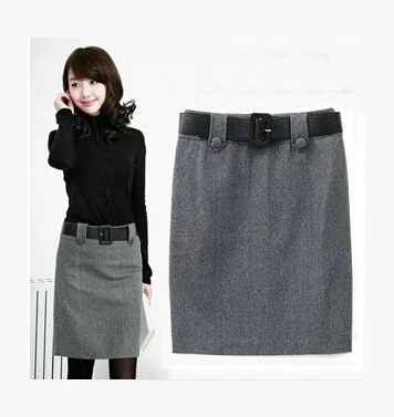 Новое поступление на осень-зиму женские шерстяные юбка модные шерстяные короткая юбка повседневные юбки для женщин S-XXXL