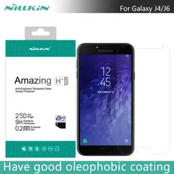 Для samsung Galaxy J4 J6 NILLKIN Удивительный H + PRO 2.5D 0,2 мм Anti-Explosion закаленное Стекло Экран протектор для Galaxy J4 J6