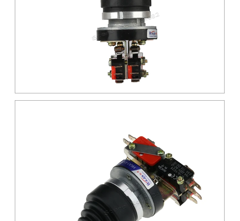 30 мм джойстик переключатель Мгновенный 4 положения кулисный переключатель с фиксацией пружинный возврат монолевер крест воблер переключатель HKA1-41QZ QY