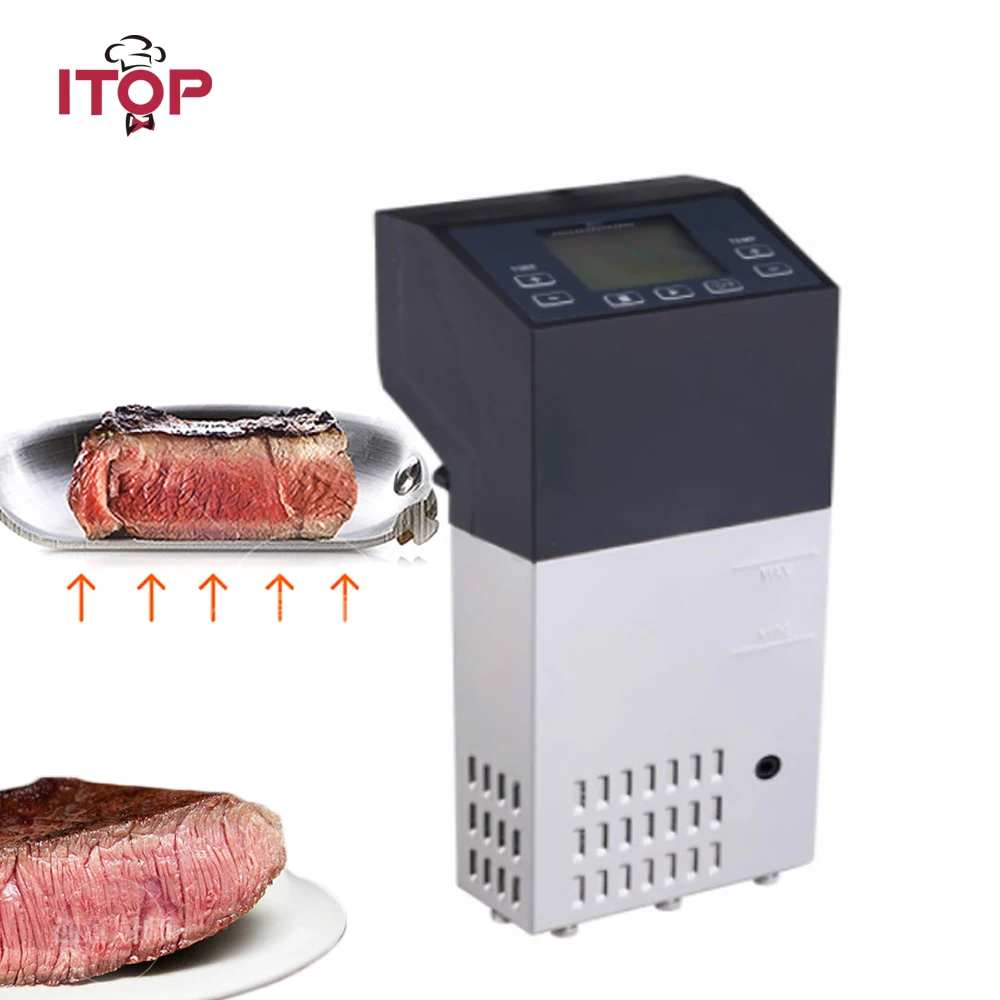 

ITOP Electric Food Processors Sous Vide Immersion Circulator Slow Cooker Machine With Timer Temperature Control 220V