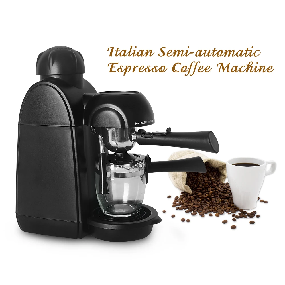 ITOP итальянская Полуавтоматическая кофеварка, бытовая 5 бар эспрессо кофеварка, электрическая молочная пена, 220 В