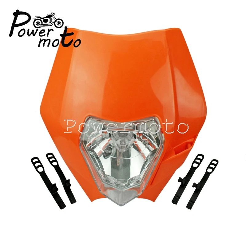 Байк фары для мотокросса Enduro MX гонки налобный фонарь передний свет маска EXC XCW XC SX