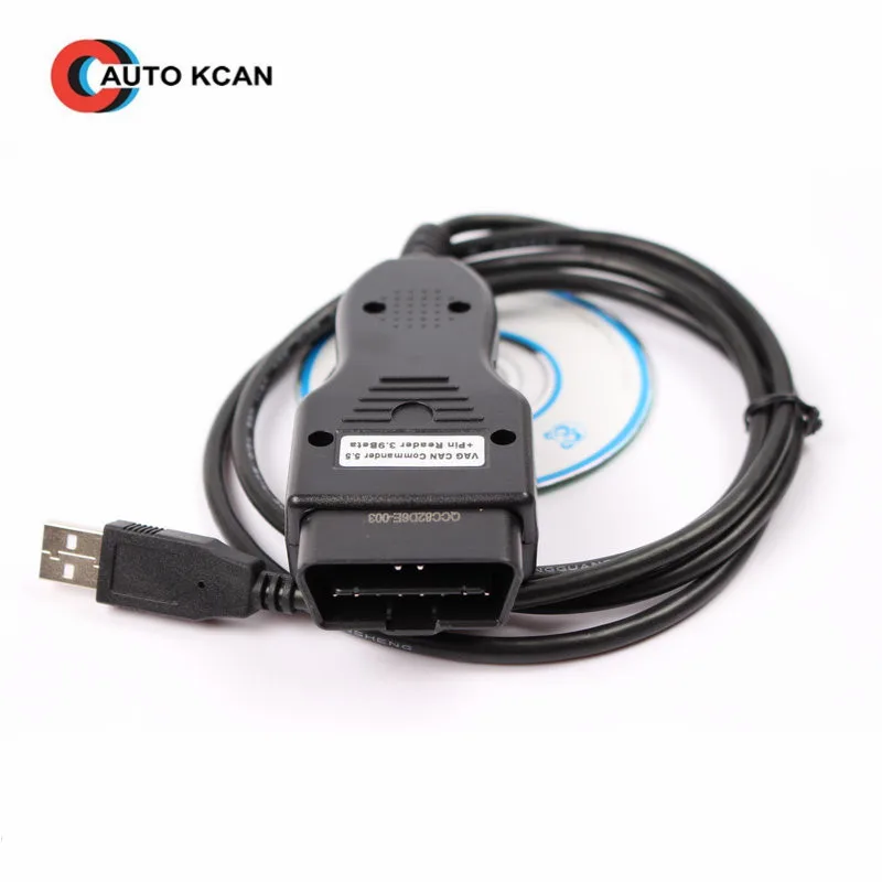 Najtaniej VAG CAN Commander 5.5 + czytnik pinów 3.9Beta USB do OBD2 Auto kabel diagnostyczny