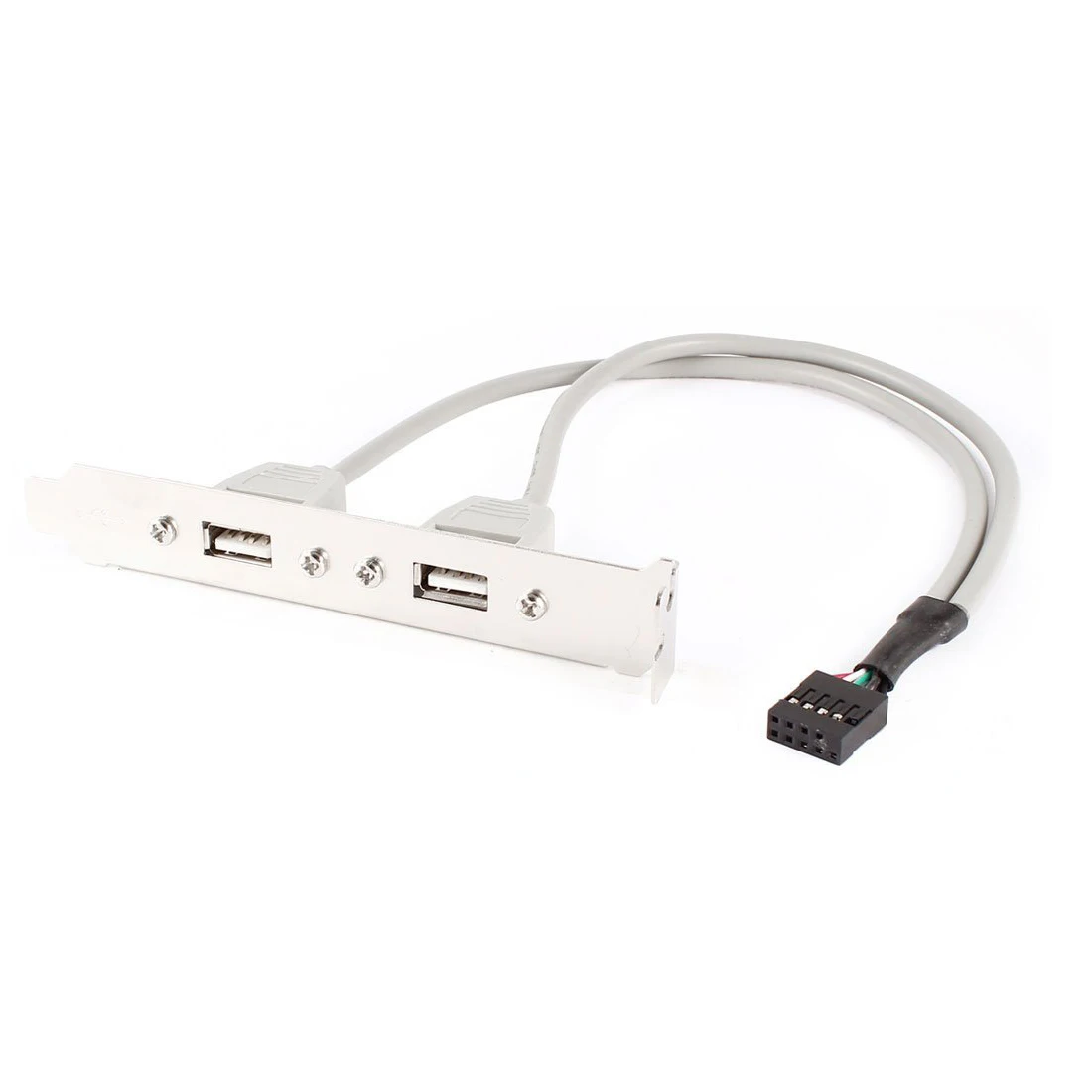 Расширение 2 вспомогательное устройство для USB 2,0 до 9 контактный разъем платы Панель кронштейн